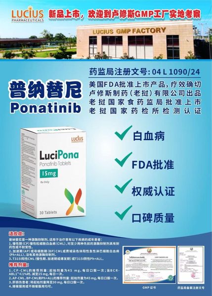 普纳替尼 Ponatinib