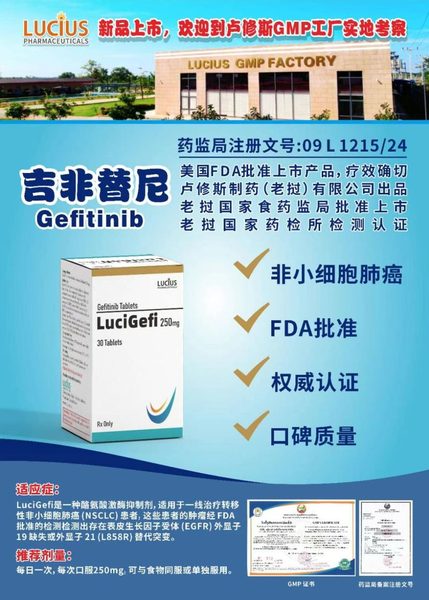 易瑞沙 吉非替尼 Gefitinib